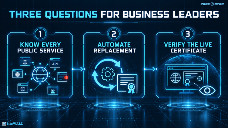 Three questions for business leaders