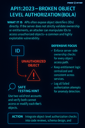 Broken Object Level Authorization (BOLA)
