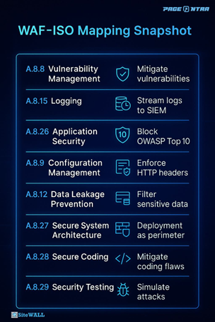 WAF-ISO 27001 Mapping